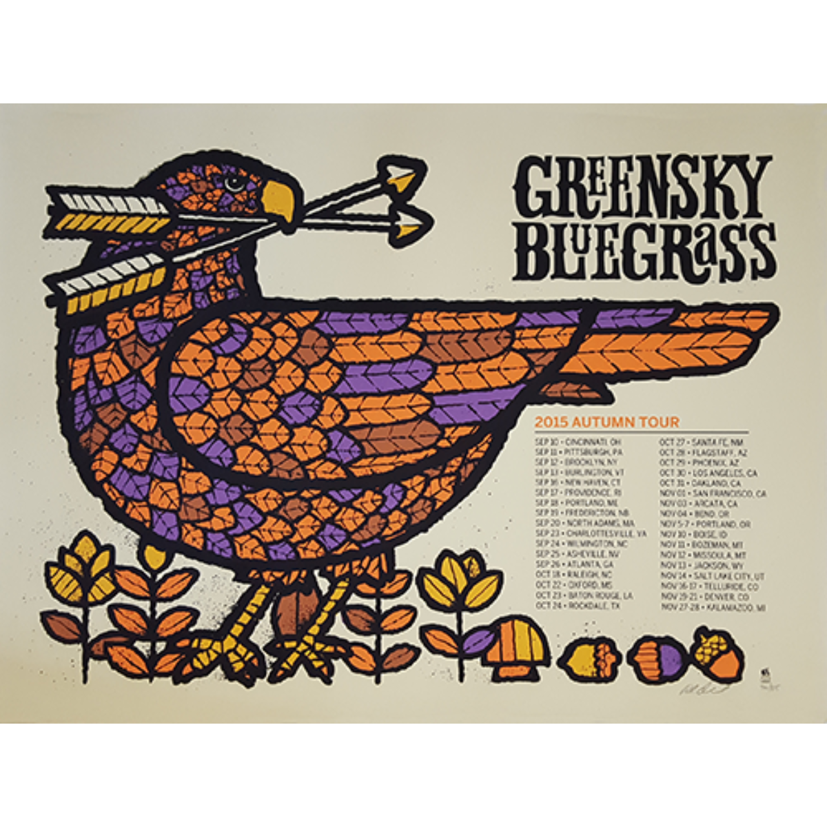 2015 Fall Tour Poster