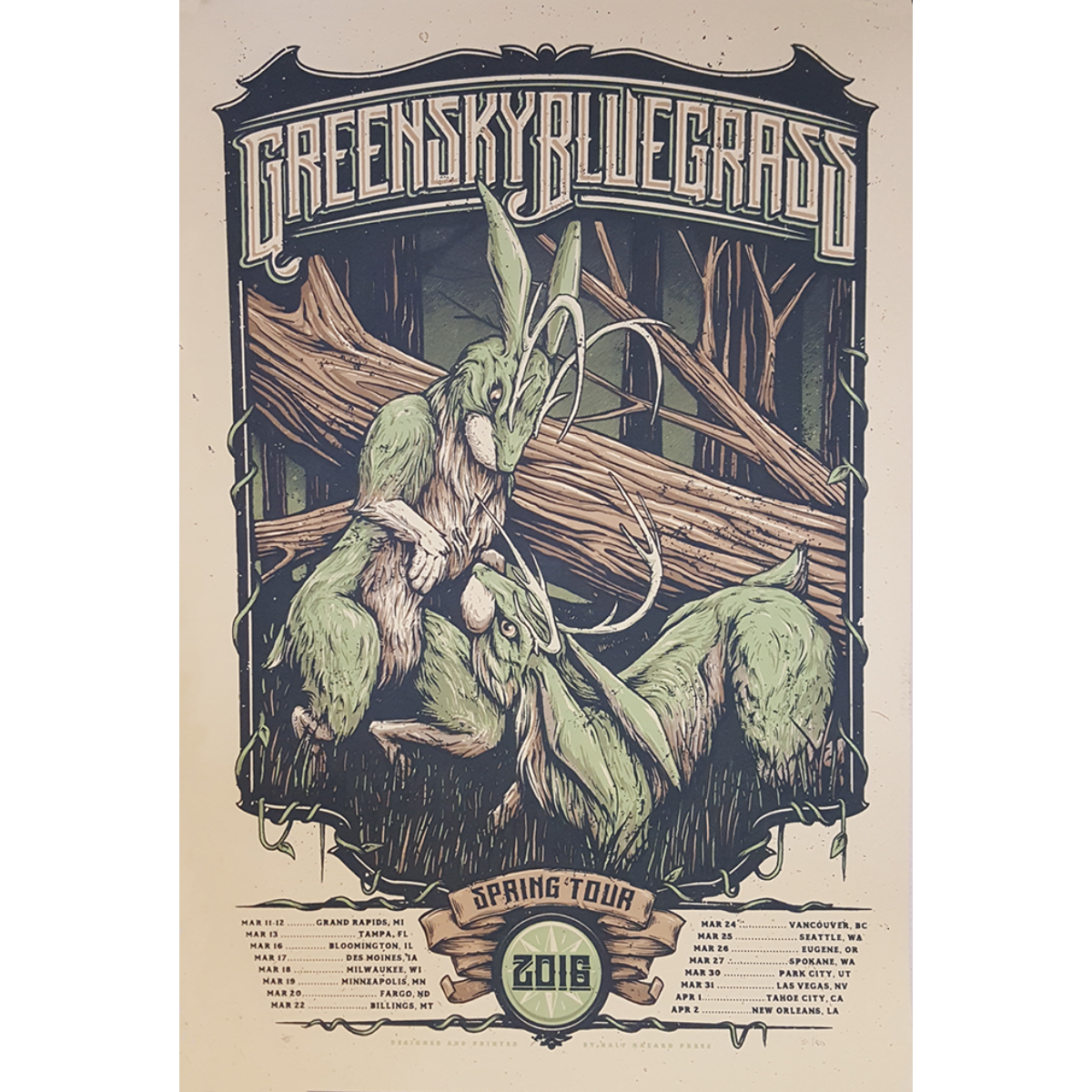 2016 Spring Tour Poster