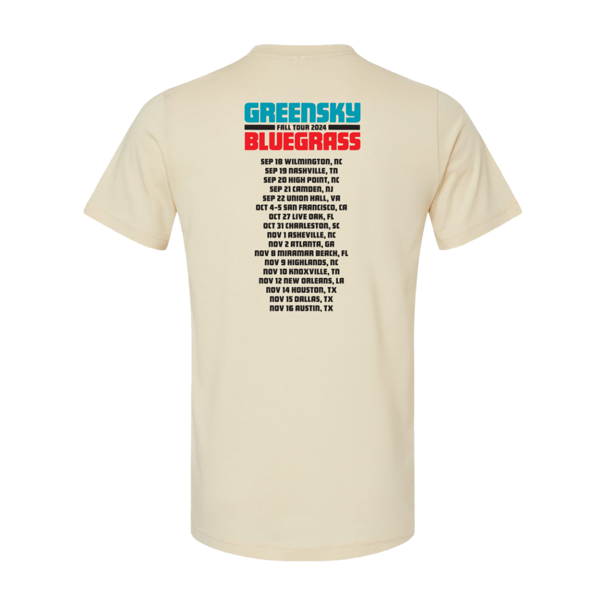 Fall 2024 Unisex 3D Tour Tee