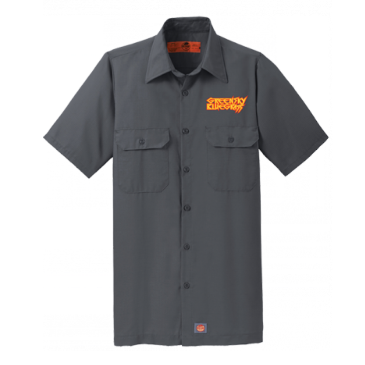 MetalGrass Embroidered Work Shirt