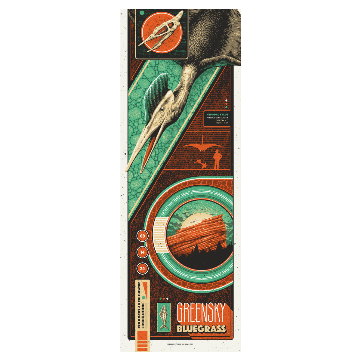 Poster - Red Rocks 2024 - Saturday