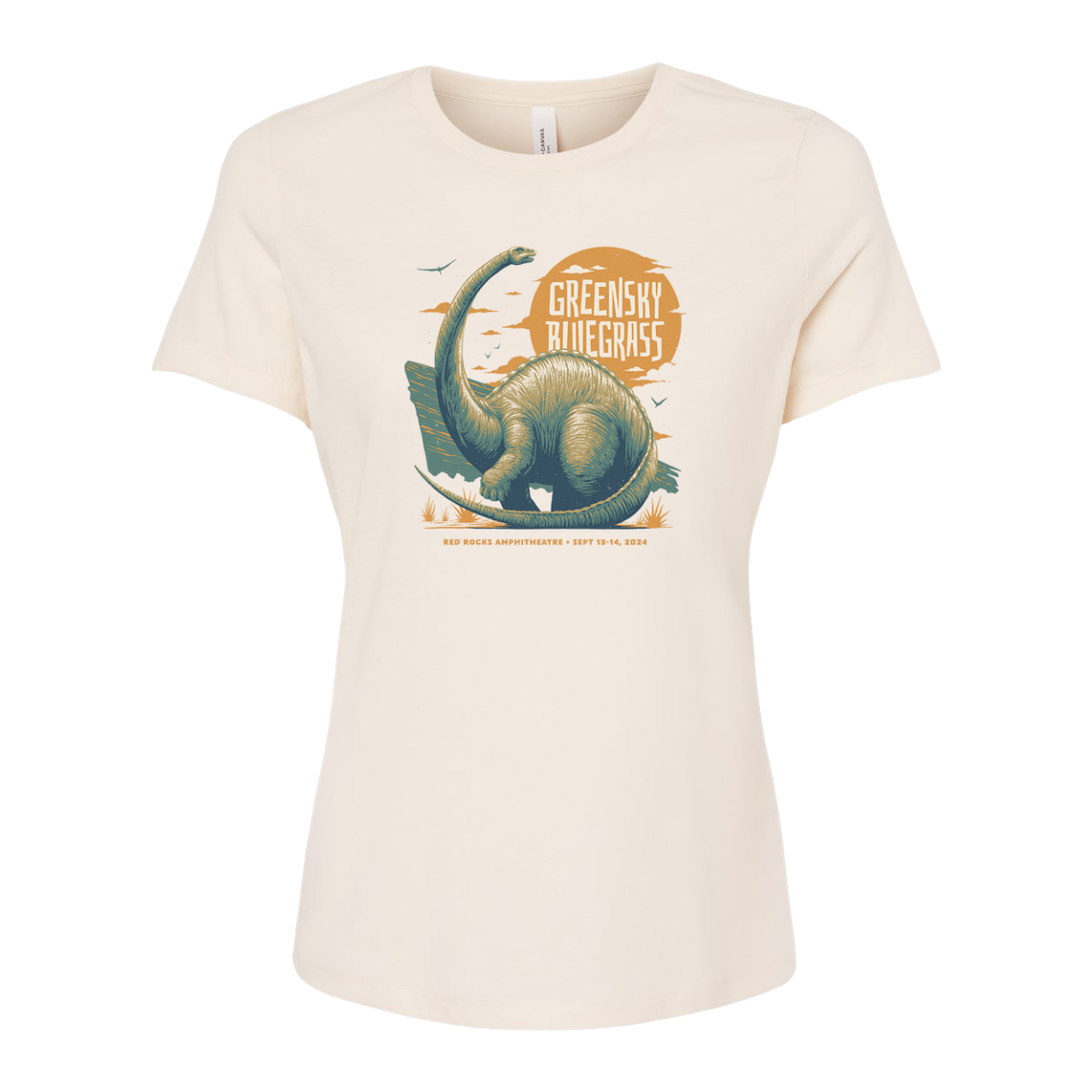 Red Rocks 2024 Ladies Dino Tee
