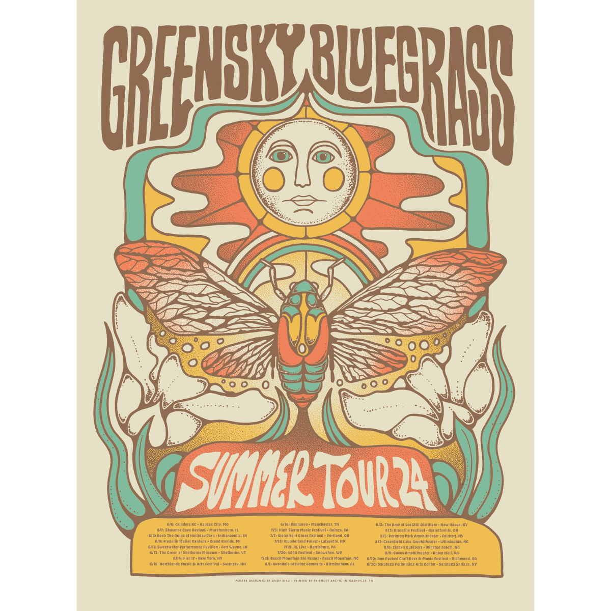 Summer Tour 2024 Poster