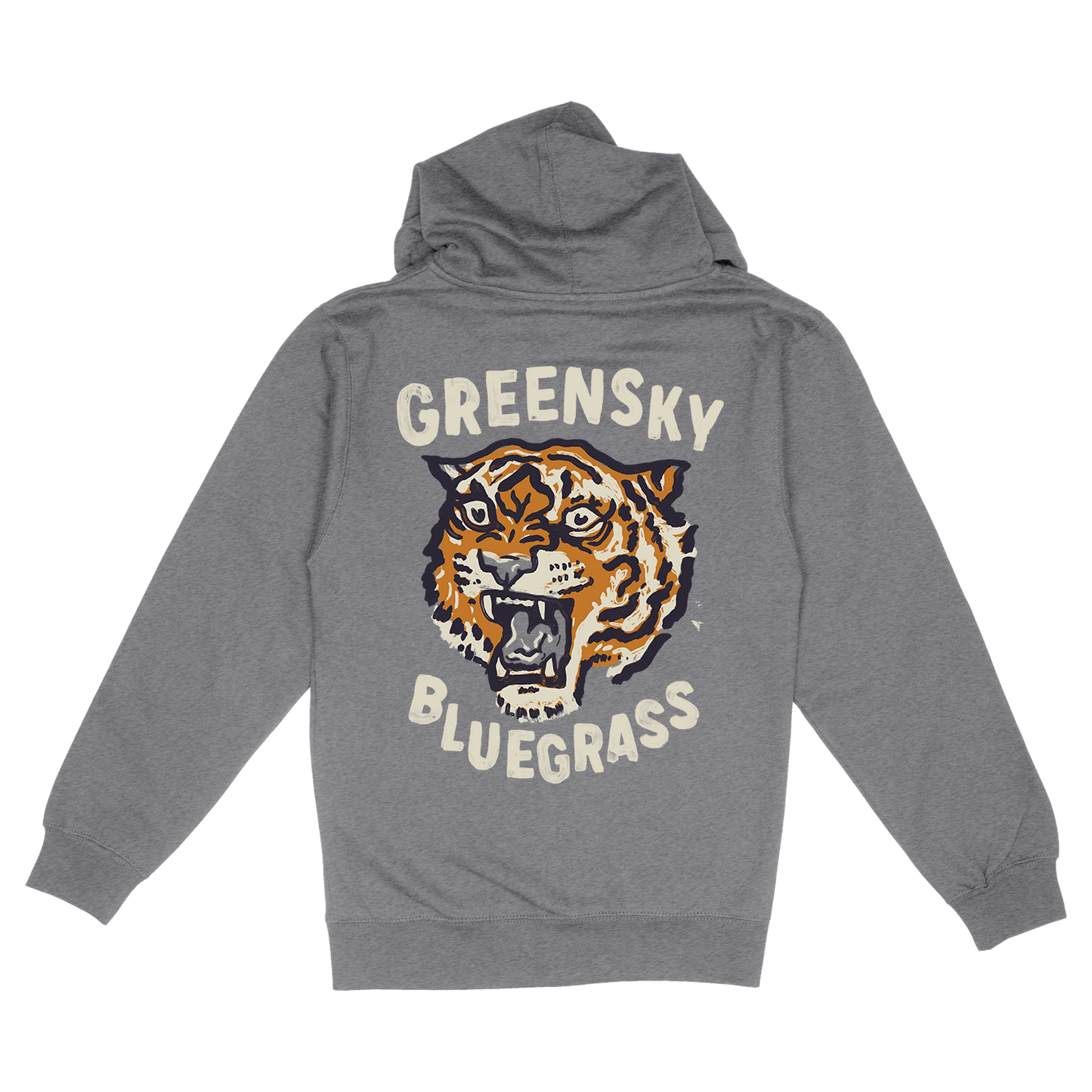 Crouching Tiger Zip Hoodie