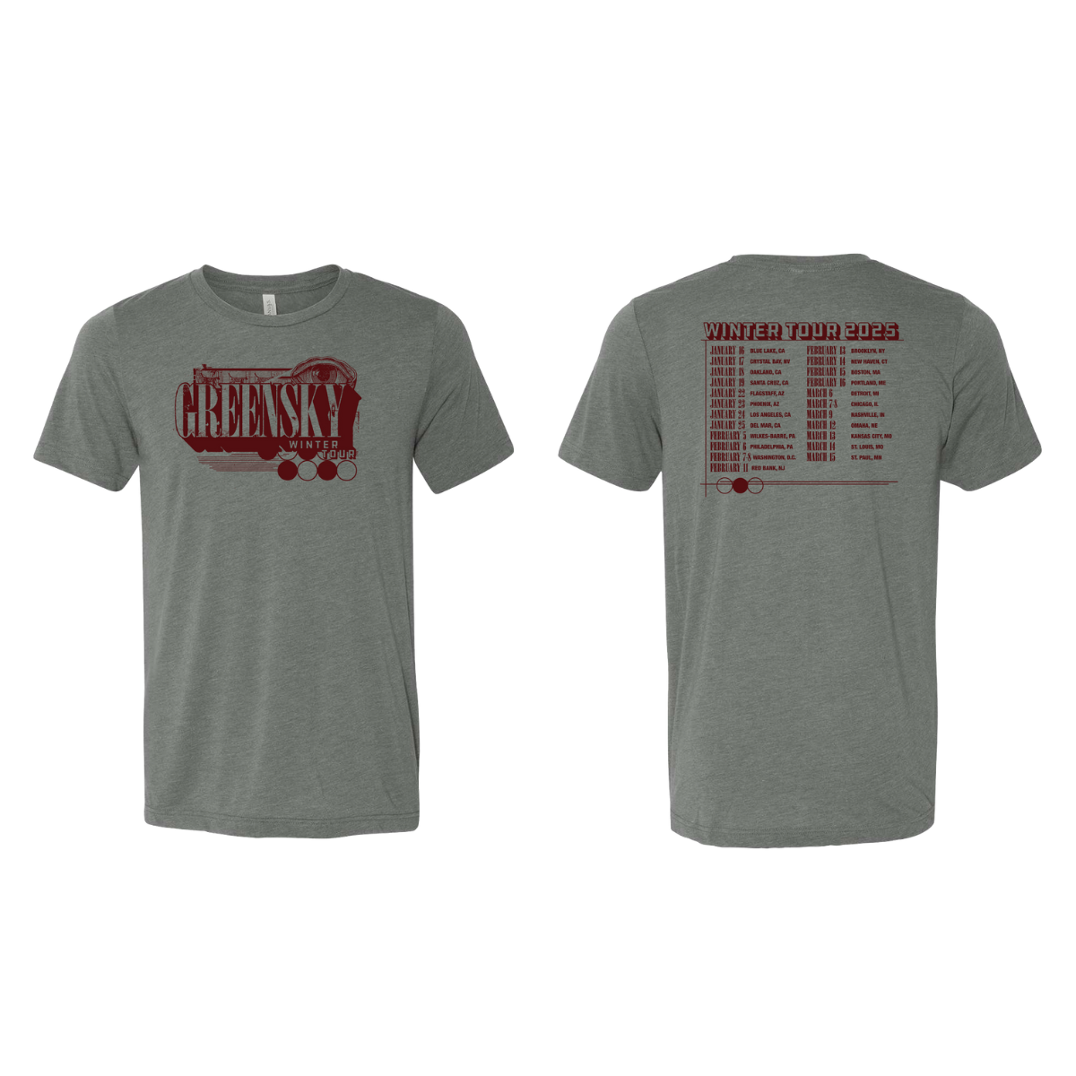 Winter 2025 Unisex Tour Eye Tee