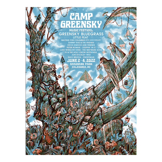 Poster - Camp Greensky 2022 - Shaman