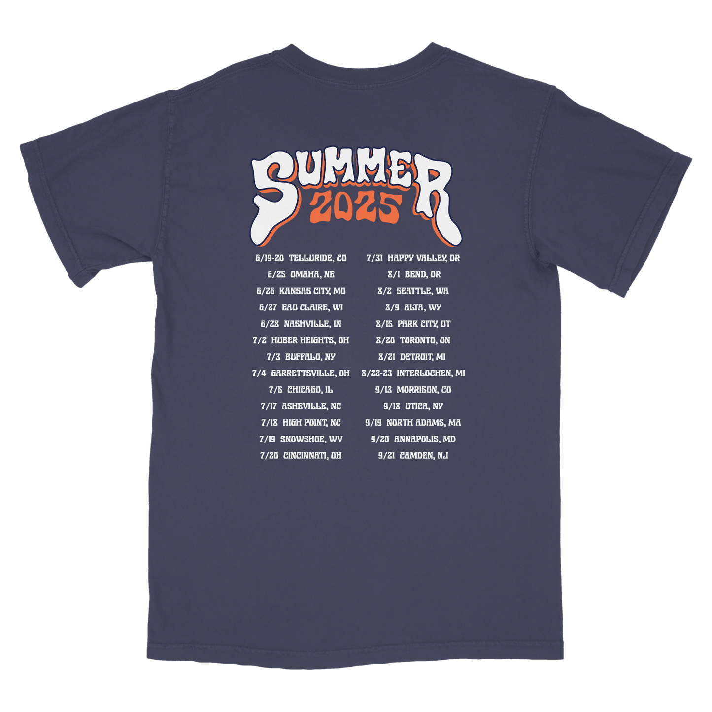 Elephant Summer Tour Tee