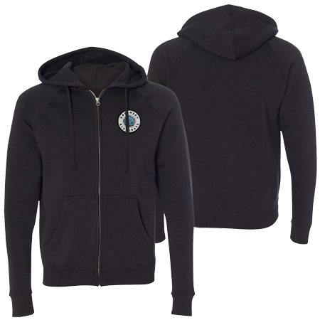 Meteor Patch Black Hoodie