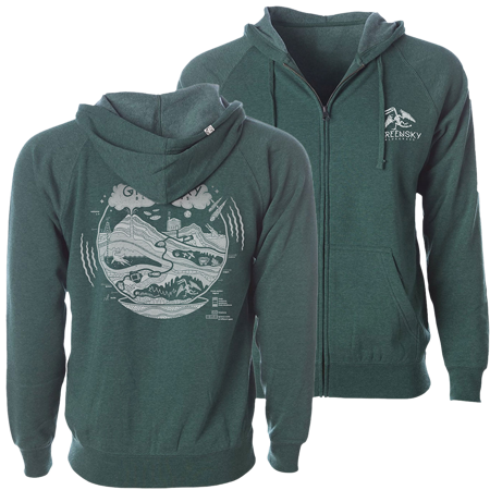GEO Green Hoodie