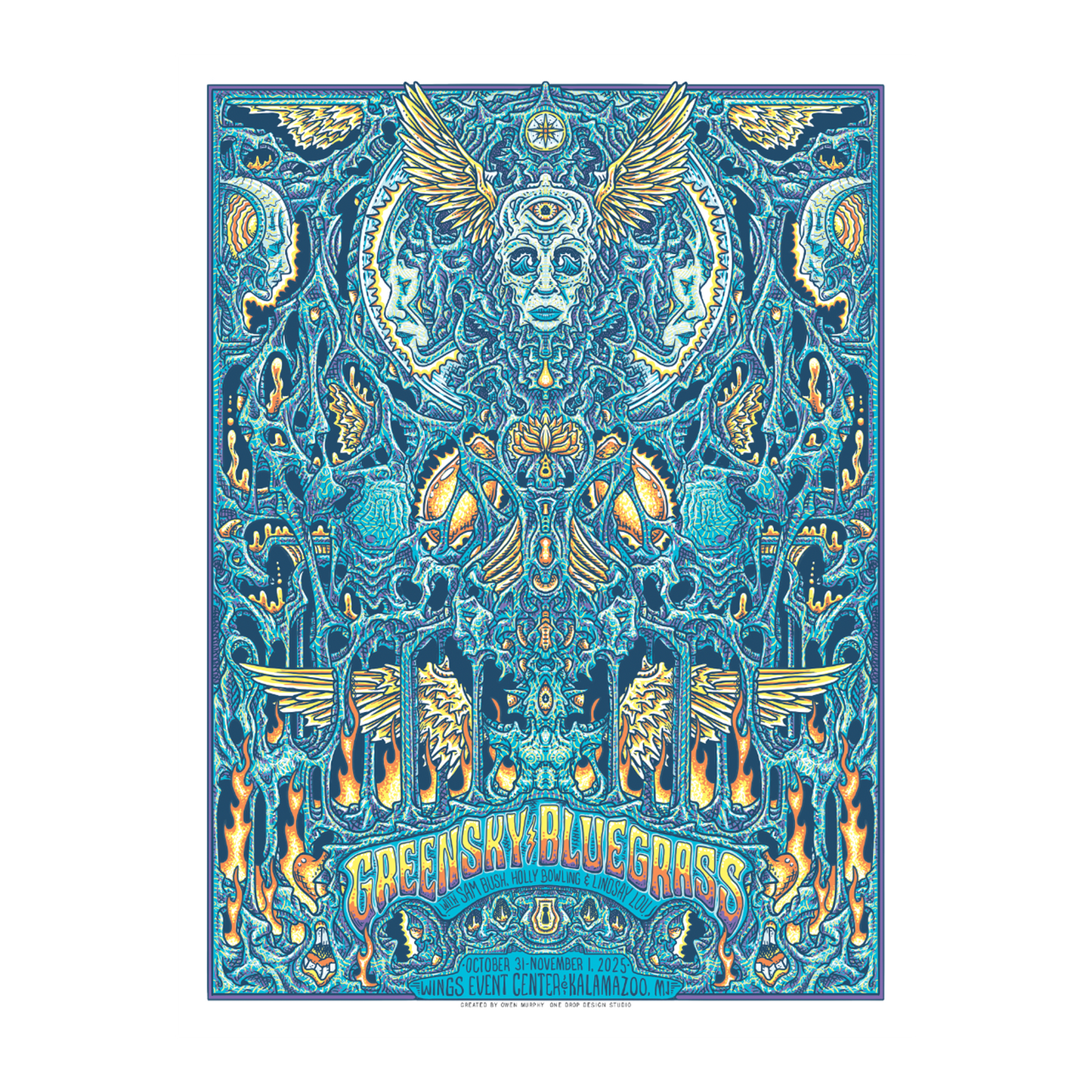 Kalamazoo Event Foil Poster