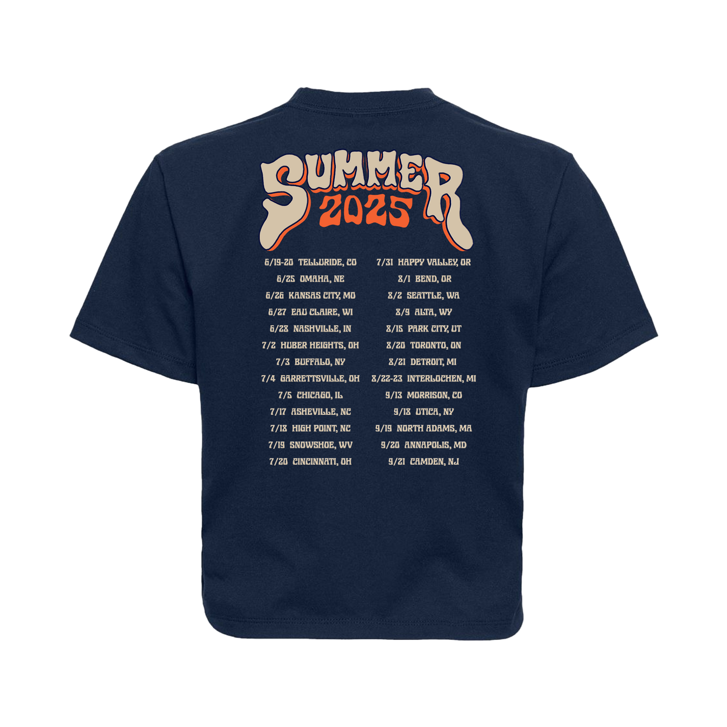 Ladies Boxy Tour Tee