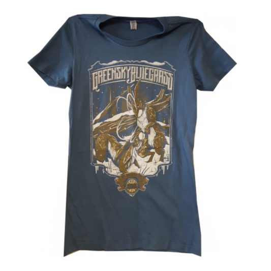Ladies 2016 Winter Tour T-shirt (Blue)