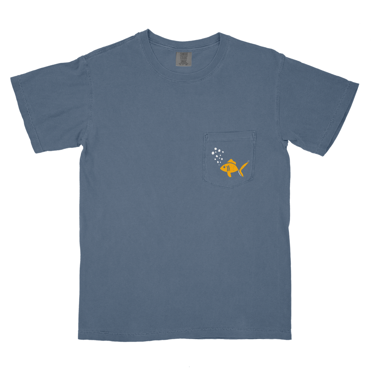 Lucky Prize Fish Pocket Tee