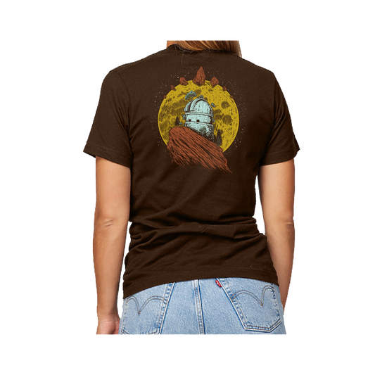 Red Rocks Unisex Tee - Brown