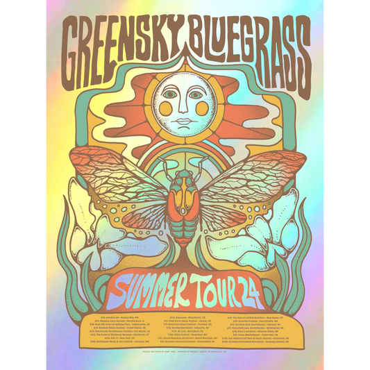 Summer Tour 2024 (FOIL) Poster