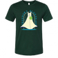 Gen Night Shadow Tee - Heather Emerald