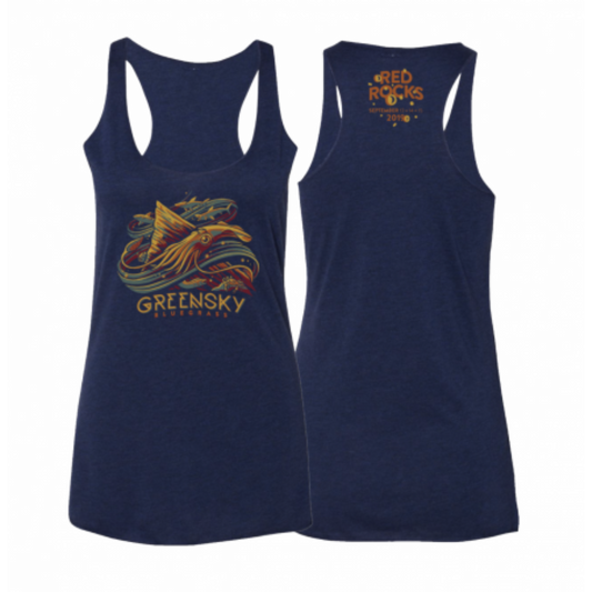 Womens Red Rocks 2019 Heather Navy Tank