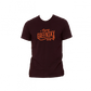 Camp Greensky Script Logo Unisex Tee - Oxblood